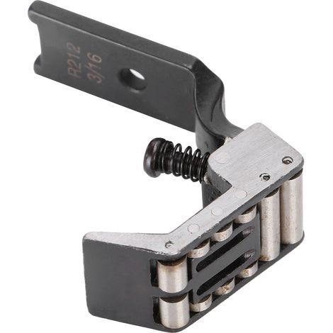 Rouleau de pied presseur à double aiguille pour cuir et denim, accessoires de machine à coudre R212 3/16 (1/5)