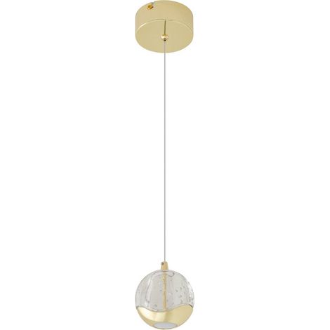 LED Ceiling Light 'Hayley' made of Glass for Living Room & Dining Room (1/5)