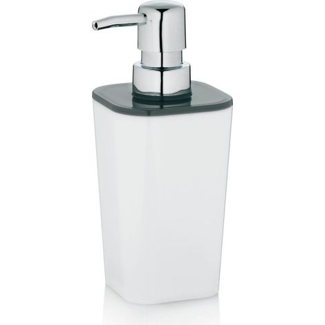 Distributeur de savon Kela Nuria, 0,35 l, blanc (1/2)