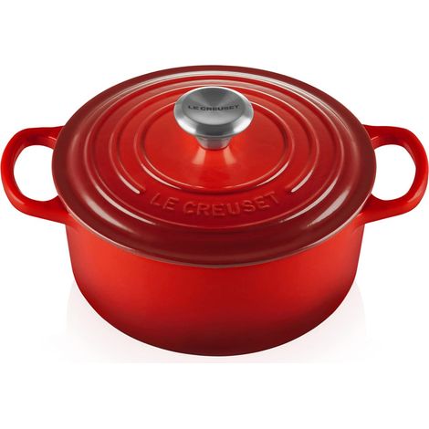 Le Creuset Signature Casseruola Rotonda 20cm Rosso Ciliegia (1/5)