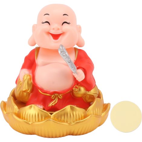 solaire de Bouddha Maitreya à tête oscillante ornement de (1/5)
