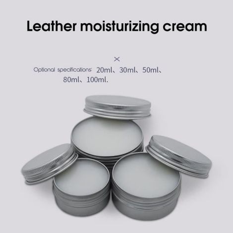 30ML - Gel crème pour réparation de cuir artisanal, Huile de vison Pure, Entretien de siège de voiture, Sac à (1/4)