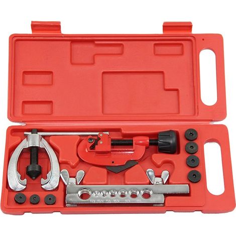 Boîte à outils pour agrandir les brides à 7 trous, agrandir les tuyaux en cuivre, climatisation automobile, réparation de systèmes de réfrigération de réfrigérateurs