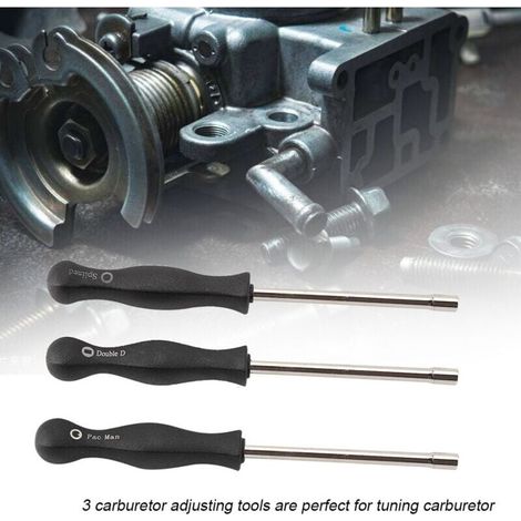 Kit de clé de réglage de carburateur Débroussailleuse et tronçonneuse pour Nettoyage et Réparation-VSIAISV (1/4)