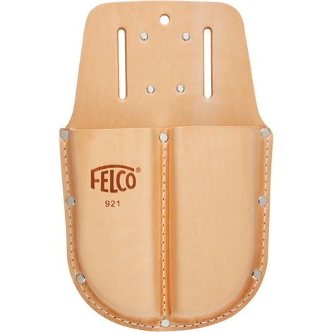 FELCO 921 Baumscheren Doppeletui aus Leder Gartenscherenträger Rebscherenträger (1/4)