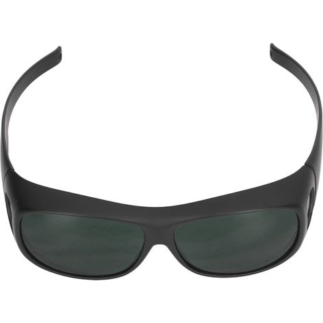 Lunettes de soudage électrique en PC Nylon, verre vert IR5.0 anti-UV et anti-rayures, légères et résistantes. (1/5)