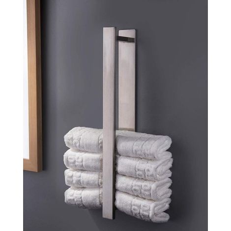Porte-serviettes carré brossé-Online Store (1/5)