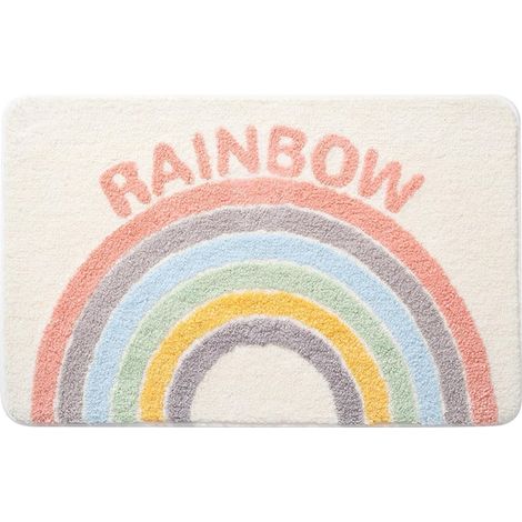 Tapis de Bain Super Absorbant, Tapis de Salle de Bain à (1/5)