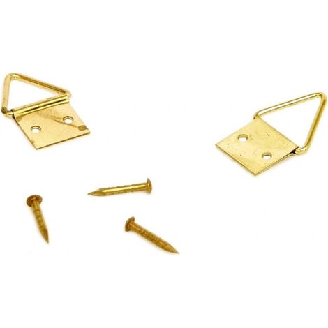 Attaches Triangulaires CEANOTHE 12 mm - 3 kg (Lot de 6) (1/4)