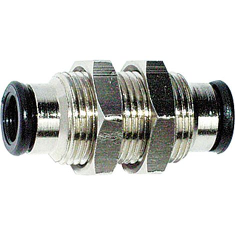 Riegler Schottverschraubung »value line«, M14x1, Schlauch-Ã˜ 6, MS vern. (1/3)