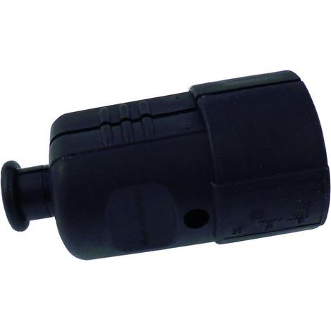 Bachmann 912.170 Schutzkontaktkupplung Kunststoff 230 V Schwarz IP20 (1/5)