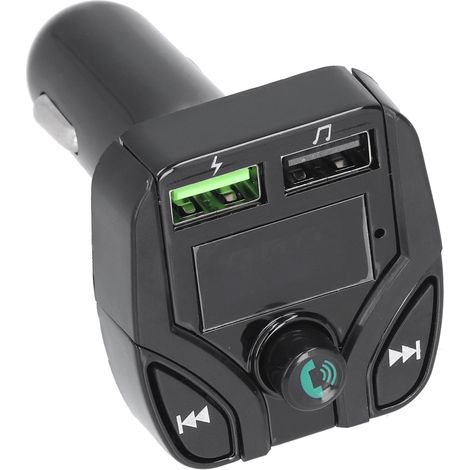 Freisprech-Autoladegerät mit tragbarem, kabellosem Bluetooth-FM-Radiosender/-empfänger für CarX2 (1/5)