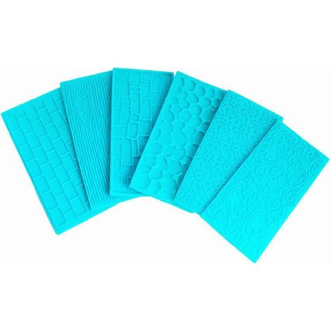 Kit de 6 moules en silicone pour la fabrication de bougies et de savons en résine époxy : outils et fournitures. (1/4)