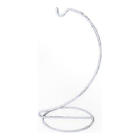 Support de décoration en spirale avec base en fer pour boules de verre et plantes aériennes, présentoir élégant pour suspensions florales (1/5)