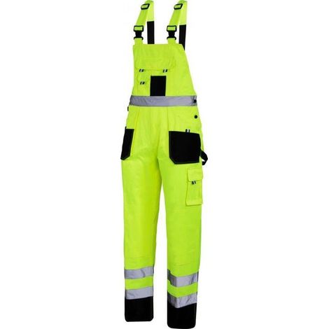 Peto de advertencia negro y amarillo, "2XL", CE, lahti
