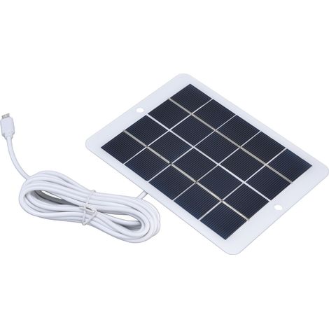 Panneau solaire 3W 5V polycristallin portable pour téléphone - Chargeur solaire DIY extérieur (1/5)