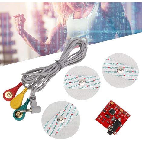 Elektromyographischer Sensor, Muskelsignalsensor mit EMG-Anschlusskabel (1/5)
