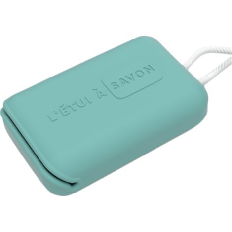 Étui à Savon en Silicone, Couleur Menthe (1/5)
