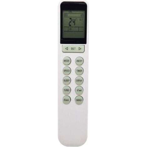 Télécommande universelle pour climatiseurs Kelvinator, AUX, Fusion & Airton – Modèle YKYKR-N-301E, compatible et prête à l’emploi (1/5)