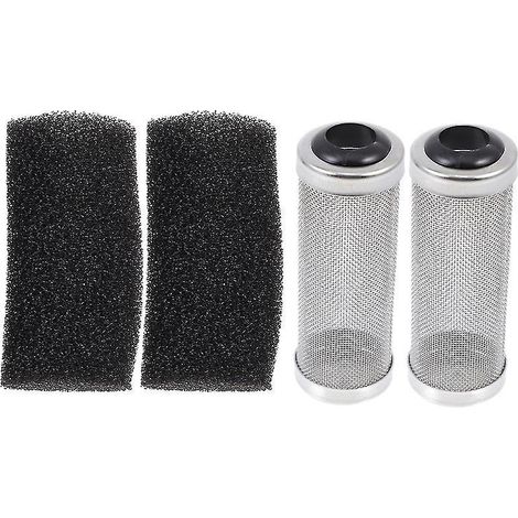 Lot de 2 grilles de protection pour filtre d'aquarium