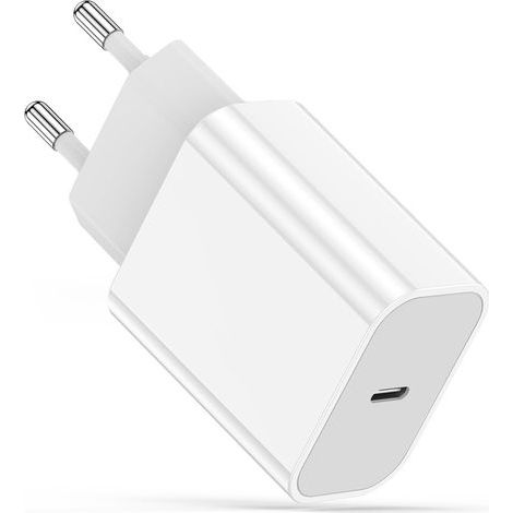 30W Chargeur Rapide iPhone, Certifié Apple MFi Type-C Chargeur Prise, Compatible avec iPhone 17/16/16 Plus/16 Pro/16 Pro Max/15/14/13/12/11/SE/XS/XR/8/7/iPad Air/Mini, USB C Adaptateur Secteur Bloc (1/5)