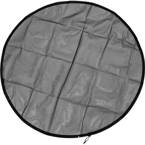 Filet Pour Citerne De Pluie, Housse Pour Tonneau De Pluie Avec Cordon De Serrage Protecteur De Réservoir De Seaux Récupération D'Eau, Housse D'Écran En Filet Seau Pluie Pour Jardin Extérieur,120 (1/5)