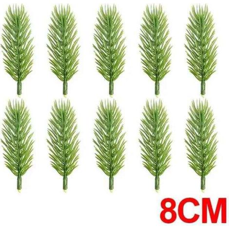Brindille Artificielle - Décoration de Noël - Pour Guirlande Arbre Maison Jardin - 8 cm - 10 Pièces