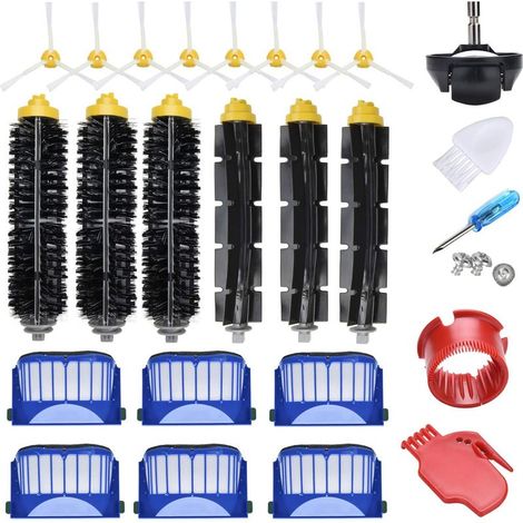 Pièces de rechange compatibles avec tous les aspirateurs robots Roomba série 600 (694, 675, 692, 676, 695, 677, 671, 655, 645, 690, 680, 660, 650, 620, 614) (1/5)