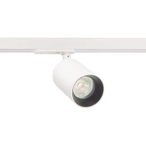 spot pour rail - aric nolan 029 - gu10 - 4.6w - 3000k - blanc - aric 50674 (1/6)
