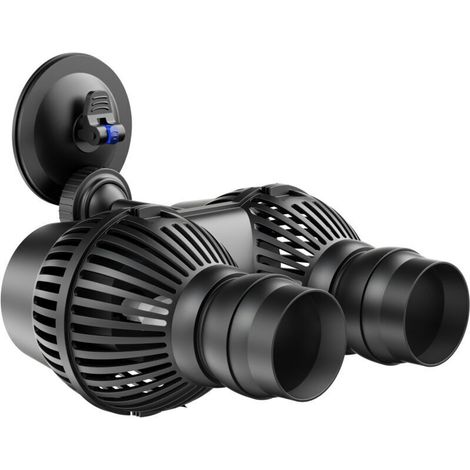 JVP-202A Wavemaker Dual Circulation Pump, 12000 l/h 24 W, Suction Cup Mount, for Aquarium, Saltwater, Freshwater, Brackish Water, Circulation Pump (1/4)