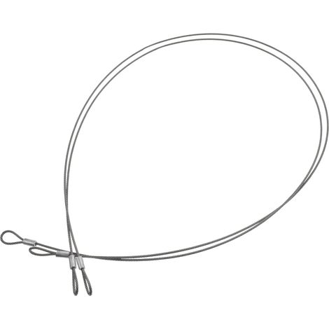 de 2 cadenas à bagages en câble d acier tressé pour les