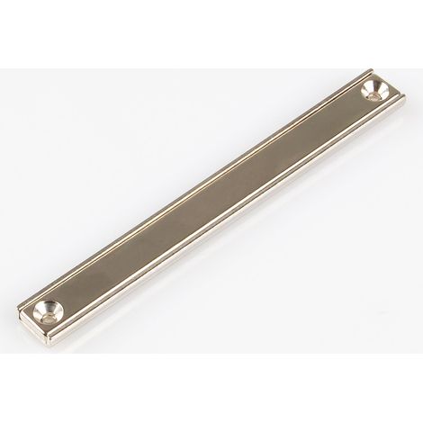 Magna-C Neodym-Flachleiste 120x13,5x5mm mit konischer Senkung (1/4)