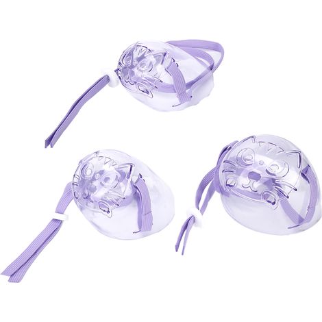 Lot de 3 muselières anti-morsure pour chat et chien, respirantes et transparentes. (1/5)