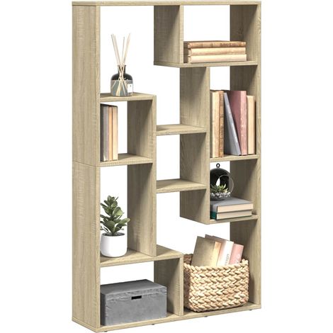 vidaXL Libreria Rovere Sonoma 72x20x120,5 cm in Truciolato