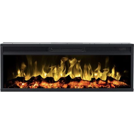 Cheminée électrique encastrable Lisa 130cm - 900/1800 W (1/3)