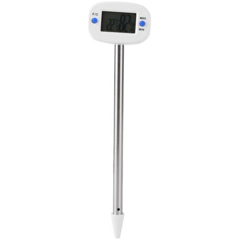 TA290 Mini Digital Electronic Soil Thermohygrometer made of stainless steel - Battery included ---DTEKGAZ