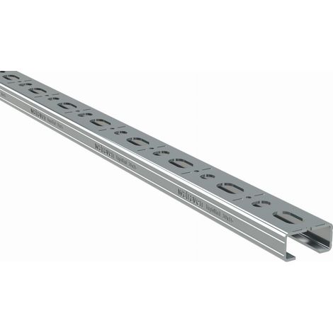 RapidRail Montageschiene - 30 x 15 mm 2 Meter GS - WALRAVEN - 650530152