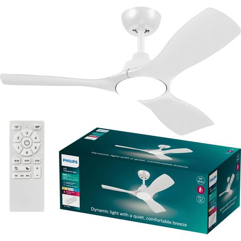 Philips Olas Deckenventilator Weiß 106 cm (1/5)