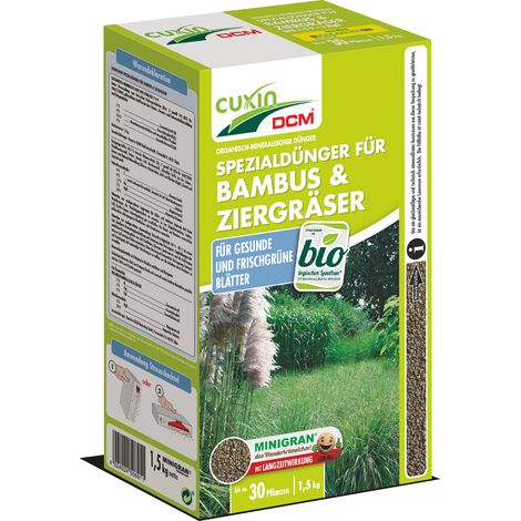 CUXIN DCM Spezialdünger für Bambus und Ziergräser 1,5kg