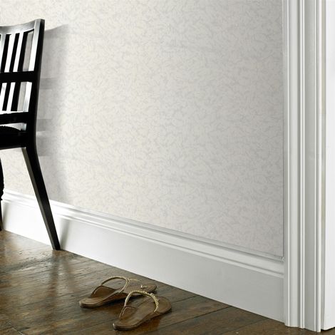 Papier peint intissé à peindre relief gaufré 1300 x 52cm – Résistant à la lumière – Application directe sur mur – Entretien facile – WOW