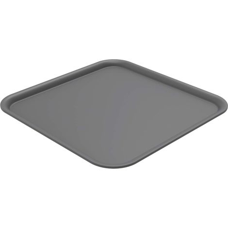 Couvercle pour boîte de rangement 18l, Plastique (PP) sans BPA, anthracite, (29.6 x 29.6 x 1.2 cm) (1/3)