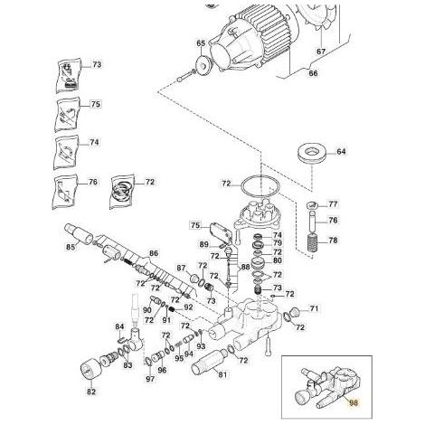 ORIGINAL STIGA PUMPENKOPF – 118821022/0