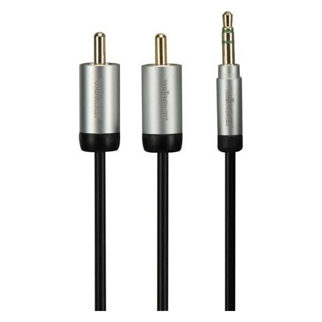 Stereo-Kabel männlich 3,5 mm auf 2x RCA männlich - 1,5 m