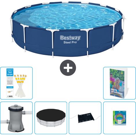 Bestway Steel Pro Rund - 396x84 cm - 7-teilig S211