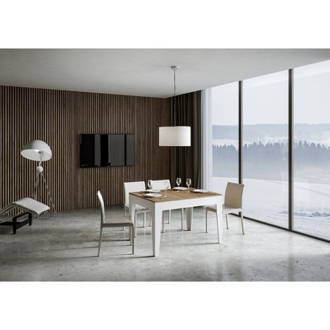 Tavolo Allungabile 120-180x90x77 cm Cico Mix Quercia