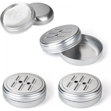 Reise-Seifendose, 3er-Set, perfekt zur Aufbewahrung von Seife, kleinen Reiseartikeln und Erste-Hilfe-Sets (1/5)