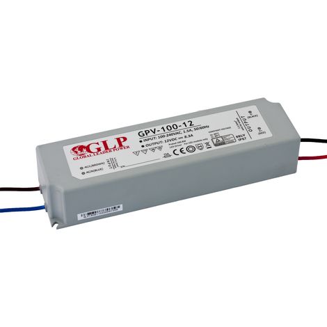 GPV-100-36: Alimentatore GLP serie GPV 36V/2.8A, CV, senza PFC, custodia in plastica IP67