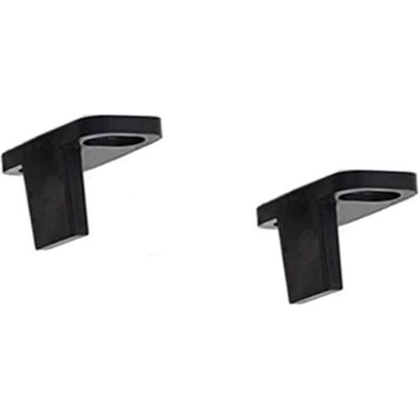 2 pièces guide de sol pour porte de grange coulissante, acier (1/5)