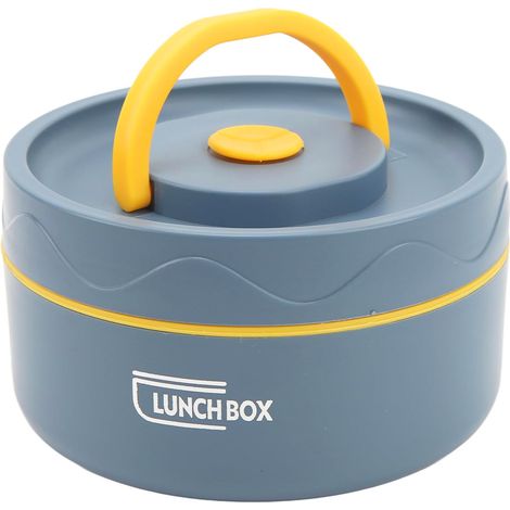 Boîte à lunch isotherme en acier inoxydable 304, étanche et fermée, idéale pour les activités scolaires. Boîte à lunch multicouche.