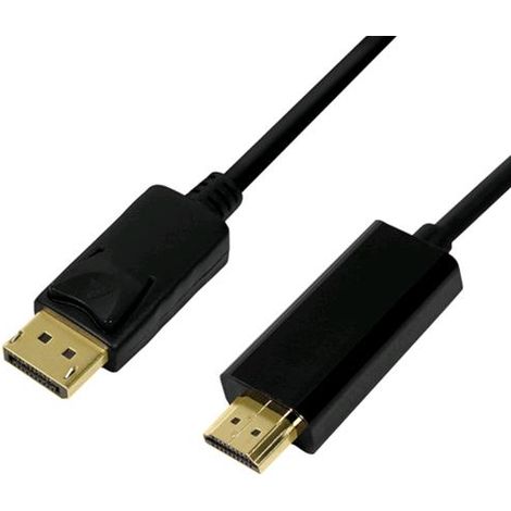 Cavo da DisplayPort a HDMI 4K/30 Hz, 3 m - LogiLink - Connessione professionale per immagini perfette